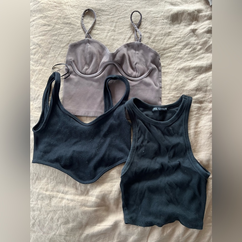 3x15 ZARA crop tops